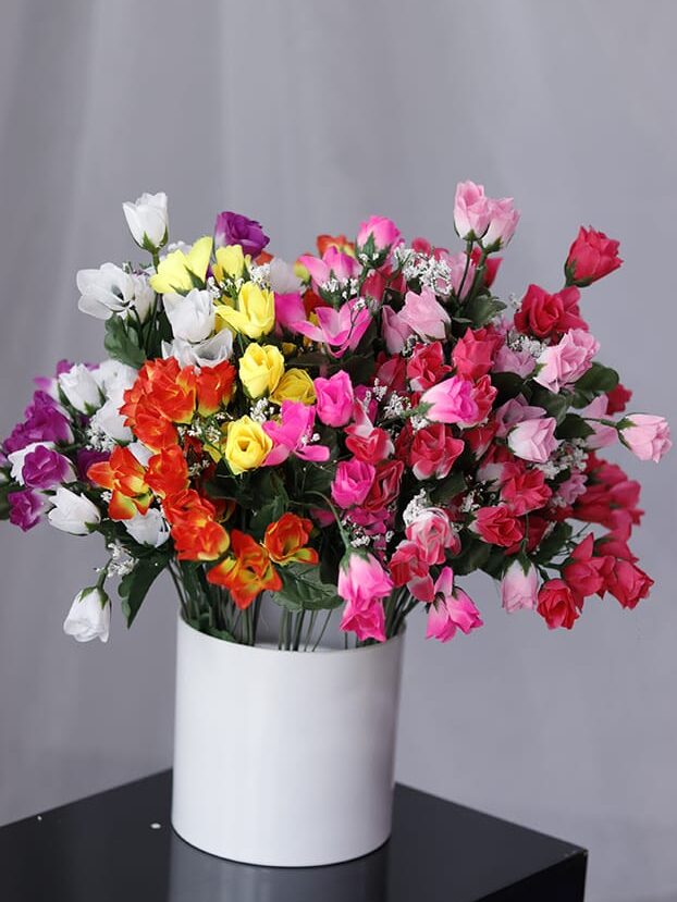 Mini Botón - Flores Artificiales Envios a Bogotá y toda Colombia | Dkora Colombia