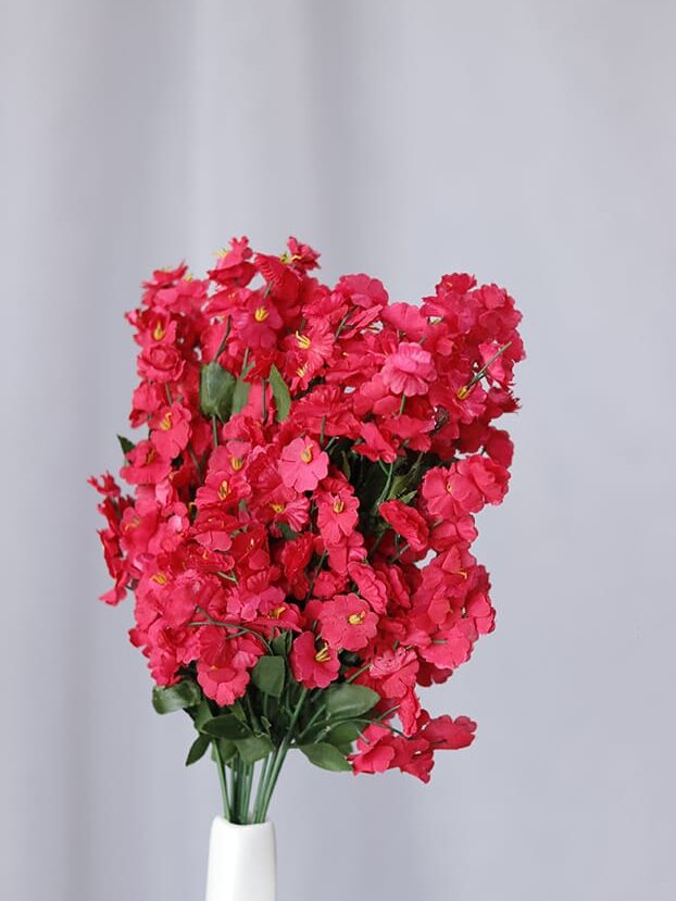 Miosoti por 12 – Fucsia - Flores Artificiales Envios a Bogotá y toda Colombia | Dkora Colombia