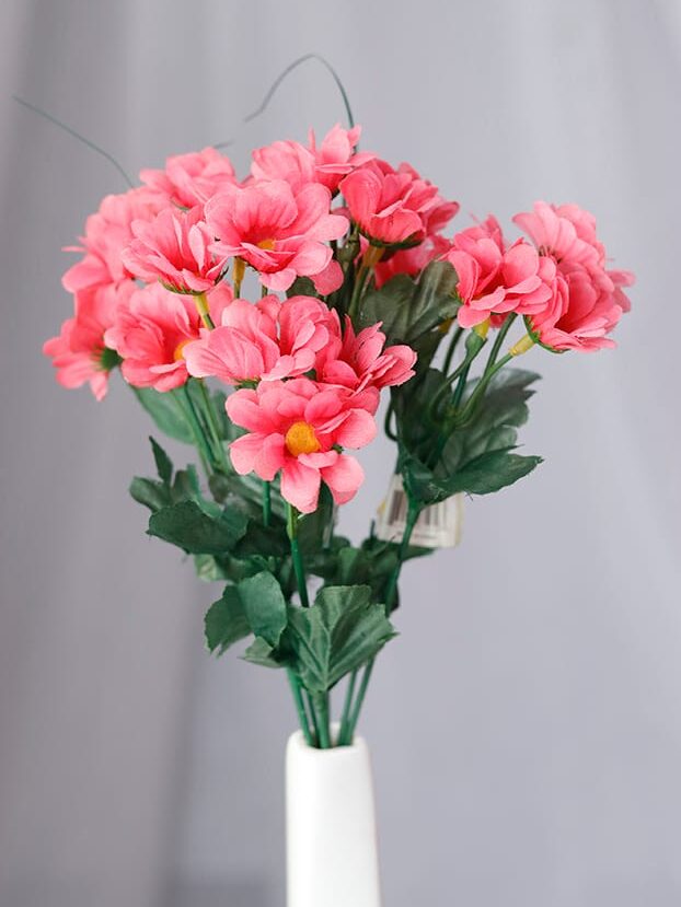 Margarita por 7 – Rosado - Flores Artificiales Envios a Bogotá y toda Colombia | Dkora Colombia