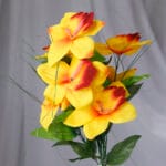 Girasol por 6 – Amarillo y Naranja - Flores Artificiales Envios a Bogotá y toda Colombia | Dkora Colombia