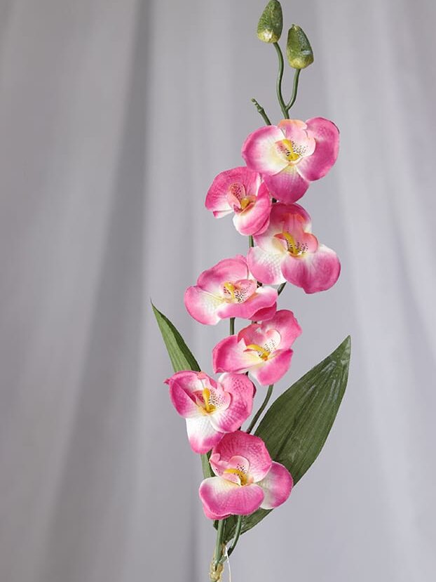 Vara Orquídea – Blanco y Fucsia - Flores Artificiales Envios a Bogotá y toda Colombia | Dkora Colombia