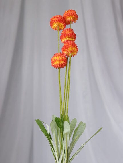 Diente de león – Naranja - Flores Artificiales Envios a Bogotá y toda Colombia | Dkora Colombia