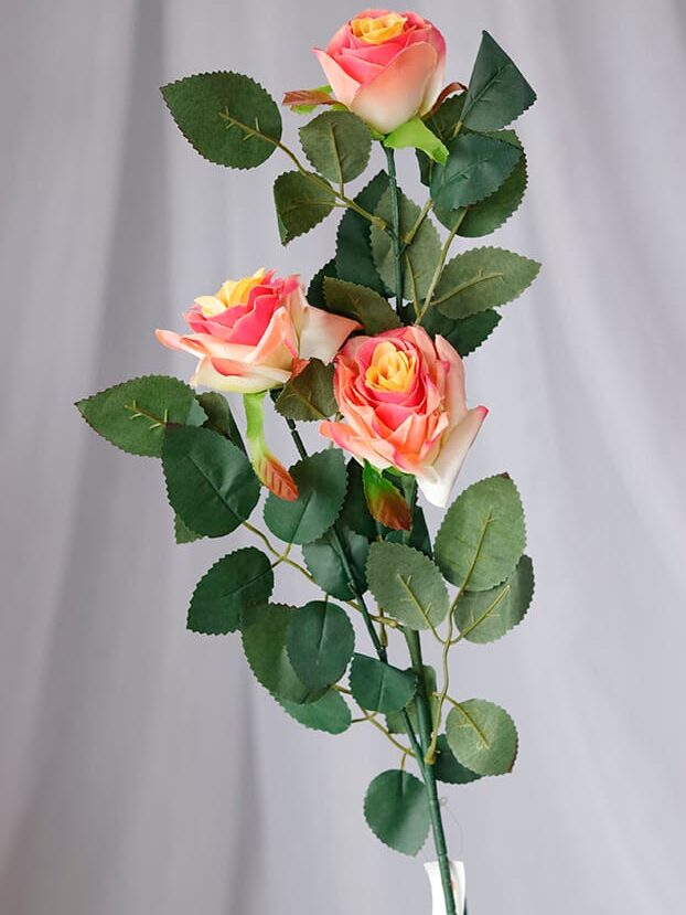 Vara Rosa por 3 – Curuba - Flores Artificiales Envios a Bogotá y toda Colombia | Dkora Colombia