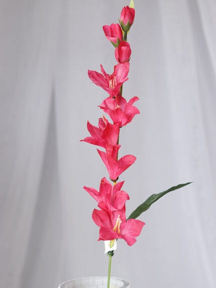 Vara Gladiolo – Fucsia - Flores Artificiales Envios a Bogotá y toda Colombia | Dkora Colombia