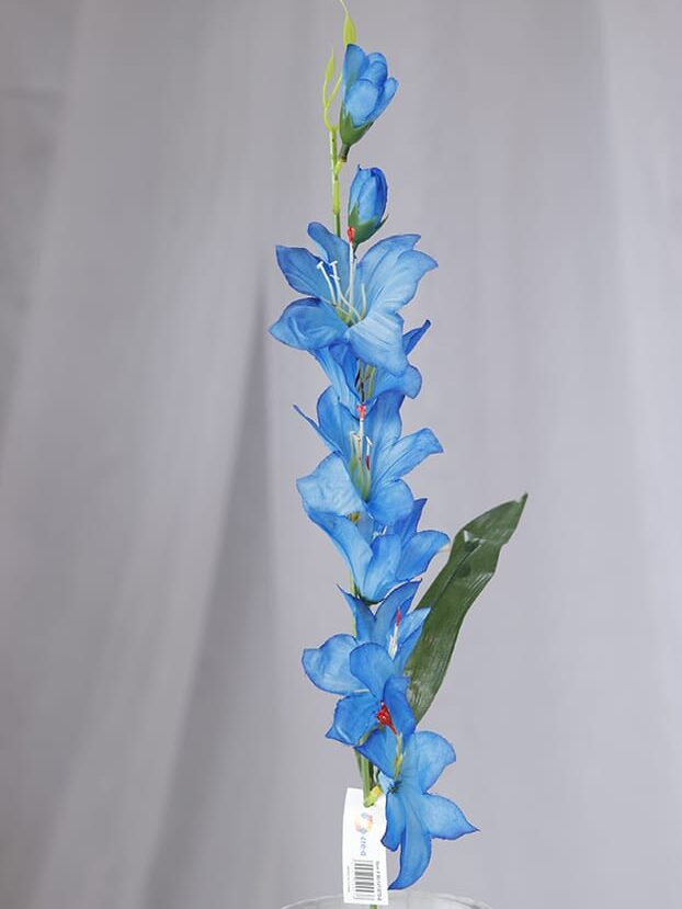 Vara Gladiolo – Azul - Flores Artificiales Envios a Bogotá y toda Colombia | Dkora Colombia