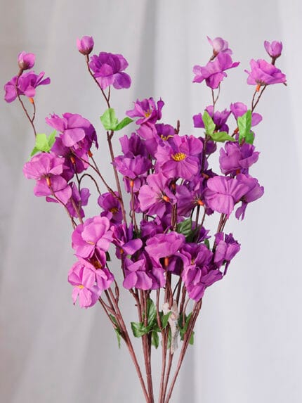 Cerezo por 6 – Morado - Flores Artificiales Envios a Bogotá y toda Colombia | Dkora Colombia