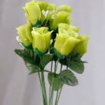 Botón por 10 – Amarillo - Flores Artificiales Envios a Bogotá y toda Colombia | Dkora Colombia