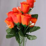 Botón por 10 – Azul - Flores Artificiales Envios a Bogotá y toda Colombia | Dkora Colombia