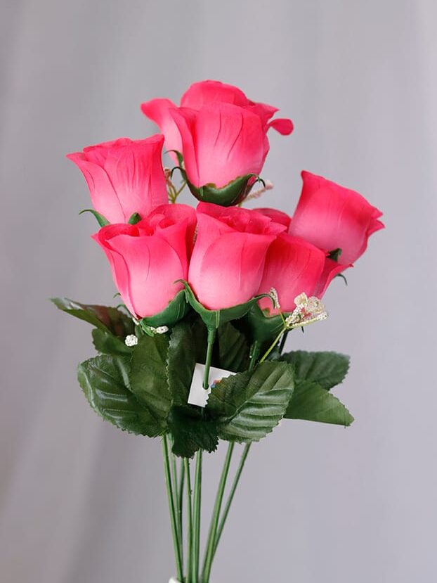 Botón por 10 – Fucsia - Flores Artificiales Envios a Bogotá y toda Colombia | Dkora Colombia