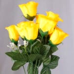 Botón por 10 – Rojo - Flores Artificiales Envios a Bogotá y toda Colombia | Dkora Colombia