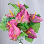 Orquídea por 7 – Fucsia - Flores Artificiales Envios a Bogotá y toda Colombia | Dkora Colombia