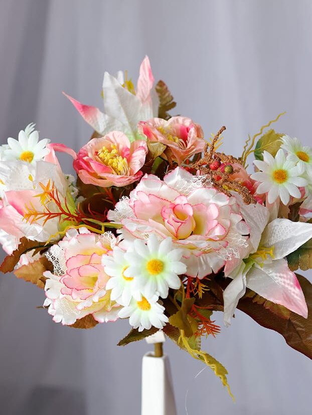 Tropical Follaje Café por 14 - Flores Artificiales Envios a Bogotá y toda Colombia | Dkora Colombia