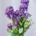 Rosa por 7 – Azul - Flores Artificiales Envios a Bogotá y toda Colombia | Dkora Colombia