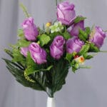 Rosa por 7 – Amarillo - Flores Artificiales Envios a Bogotá y toda Colombia | Dkora Colombia