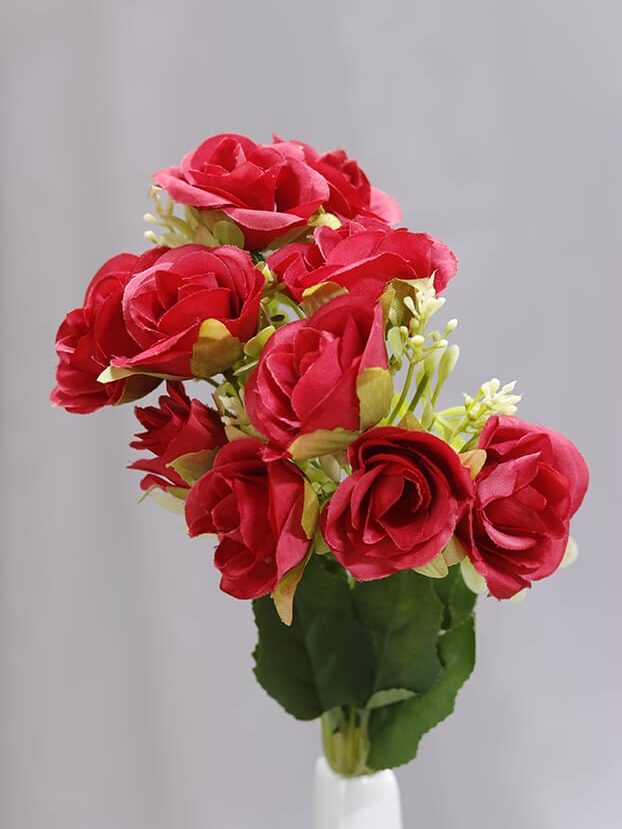 Mini Rosa por 10 - Flores Artificiales Envios a Bogotá y toda Colombia | Dkora Colombia