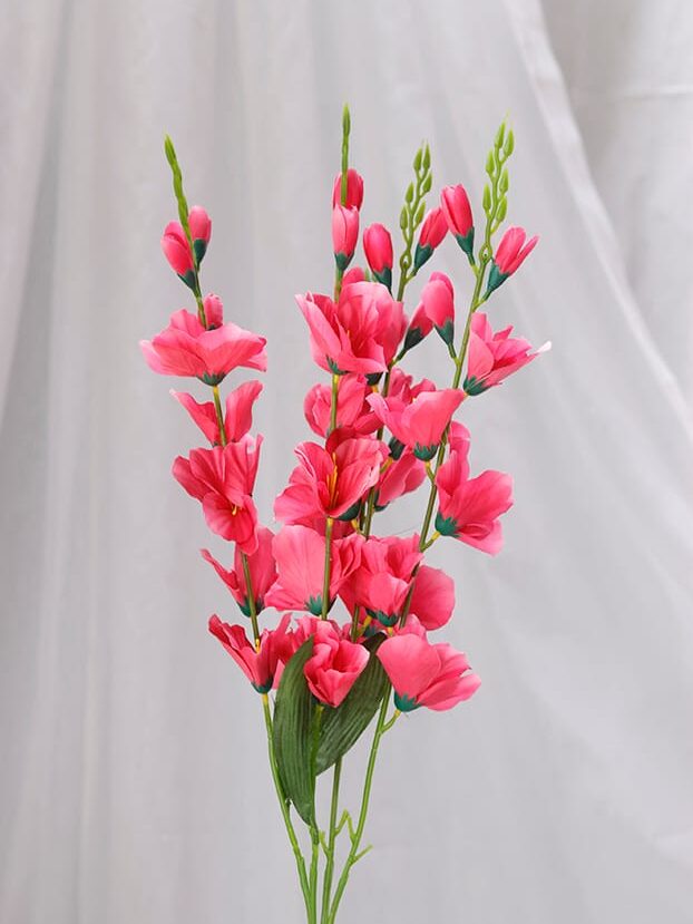 Gladiolo por 5 - Flores Artificiales Envios a Bogotá y toda Colombia | Dkora Colombia