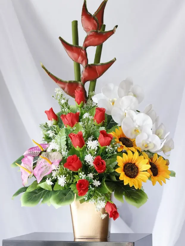 Orquídea y Hortensia - Arreglos Florales Envios a Bogotá y toda Colombia | Dkora Colombia