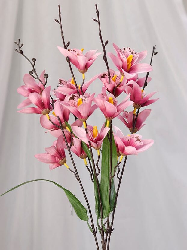 Orquídea por 5 – Rosado - Flores Artificiales Envios a Bogotá y toda Colombia | Dkora Colombia