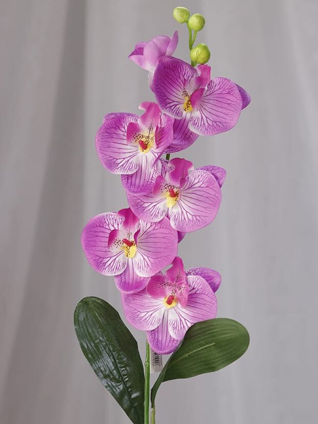 Orquídea Vara – Morado y Blanco - Flores Artificiales Envios a Bogotá y toda Colombia | Dkora Colombia