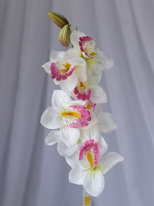 Orquídea con frutos – Blanca - Flores Artificiales Envios a Bogotá y toda Colombia | Dkora Colombia