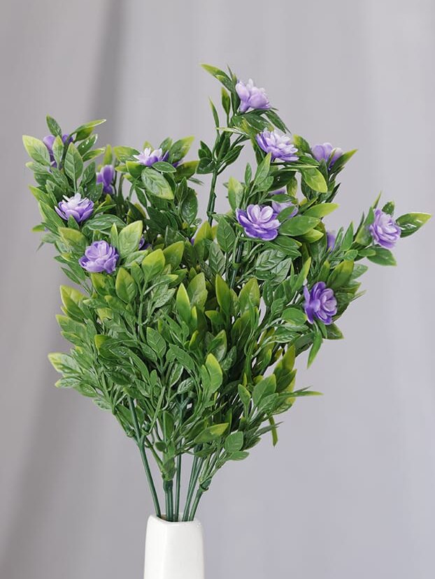 Follaje Mini Rosas por 7 – Morado - Follaje y Plantas Envios a Bogotá y toda Colombia | Dkora Colombia