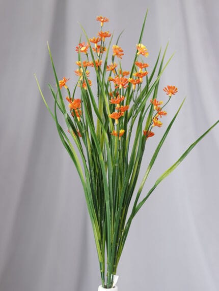 Follaje flor por 7 -Naranja - Follaje y Plantas Envios a Bogotá y toda Colombia | Dkora Colombia