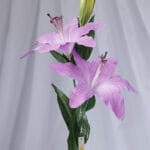 Vara Lirio por 2 – Blanco - Flores Artificiales Envios a Bogotá y toda Colombia | Dkora Colombia