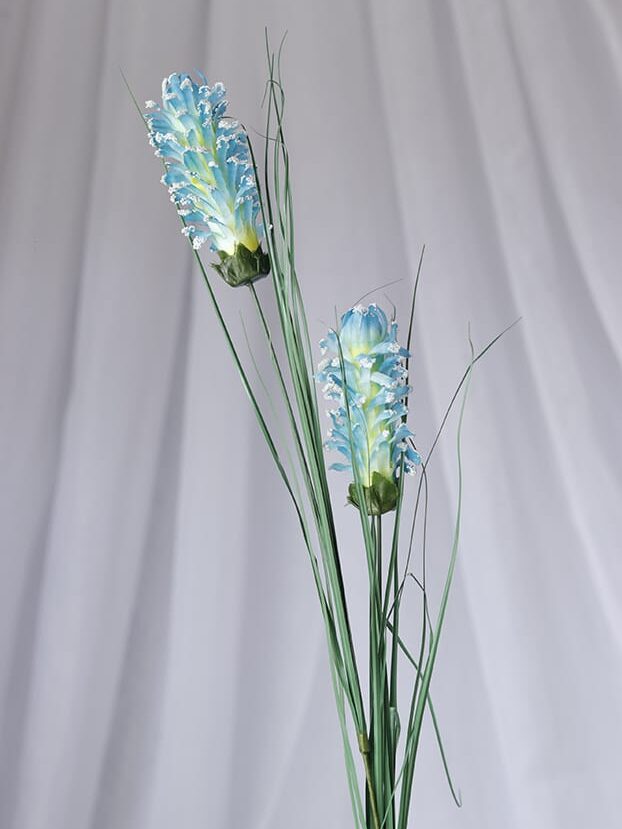 Vara Cúrcuma por 2 – Azul Cielo - Flores Artificiales Envios a Bogotá y toda Colombia | Dkora Colombia