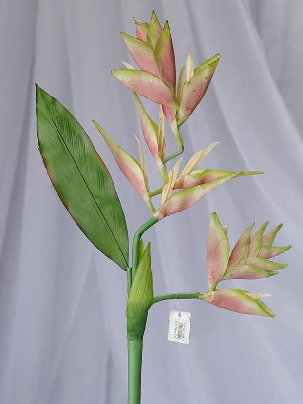 Vara Heliconia por 2 – Rosado - Flores Artificiales Envios a Bogotá y toda Colombia | Dkora Colombia