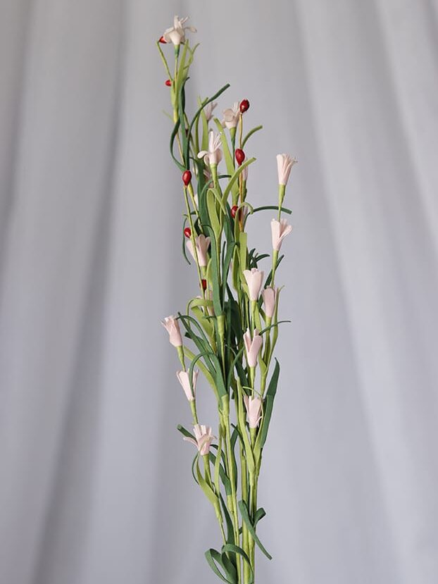 Vara flores de Nardo en Foami por 3 – Rosada - Follaje y Plantas Envios a Bogotá y toda Colombia | Dkora Colombia