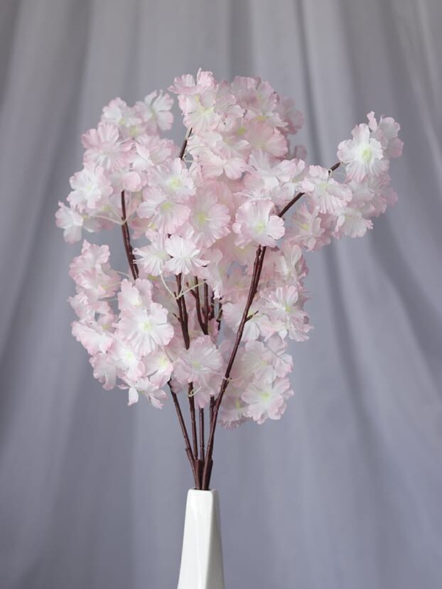 Ramo Cerezo por 5 – Rosado - Flores Artificiales Envios a Bogotá y toda Colombia | Dkora Colombia