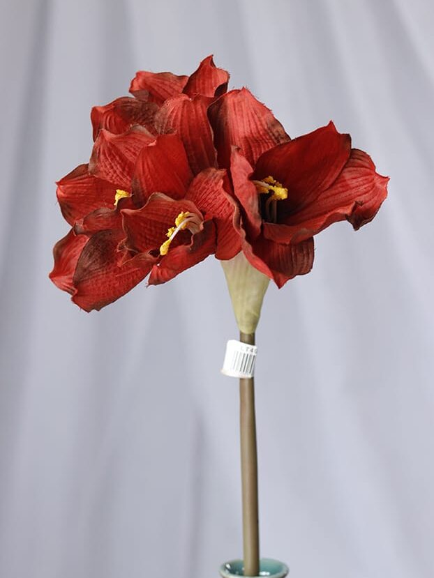 Vara Lirio – Rojo - Flores Artificiales Envios a Bogotá y toda Colombia | Dkora Colombia