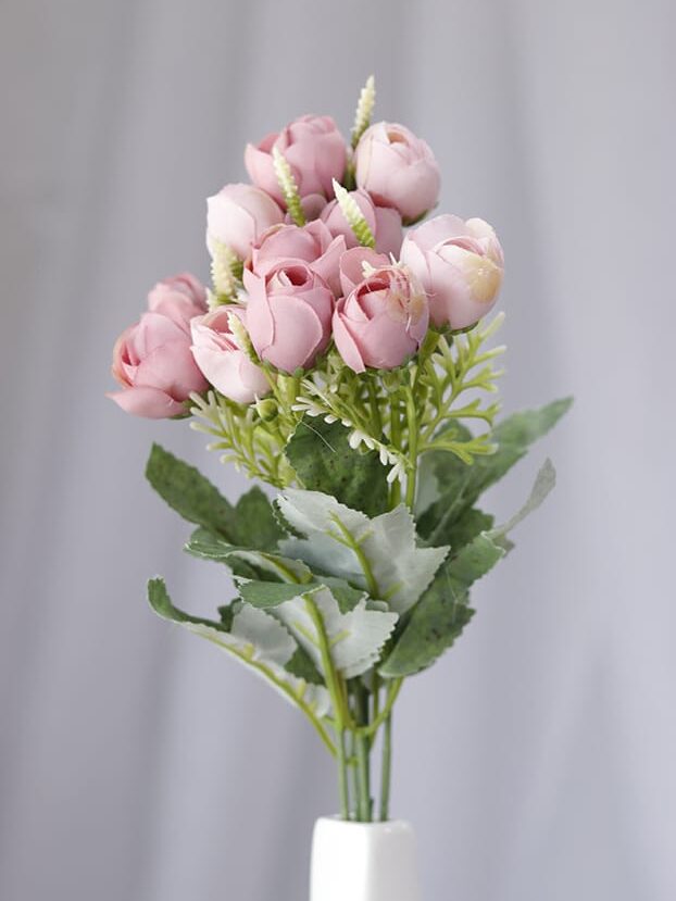 Mini Botón por 5 – Lila - Flores Artificiales Envios a Bogotá y toda Colombia | Dkora Colombia