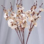 Mini Orquídea por 7 – Palo Rosa - Flores Artificiales Envios a Bogotá y toda Colombia | Dkora Colombia