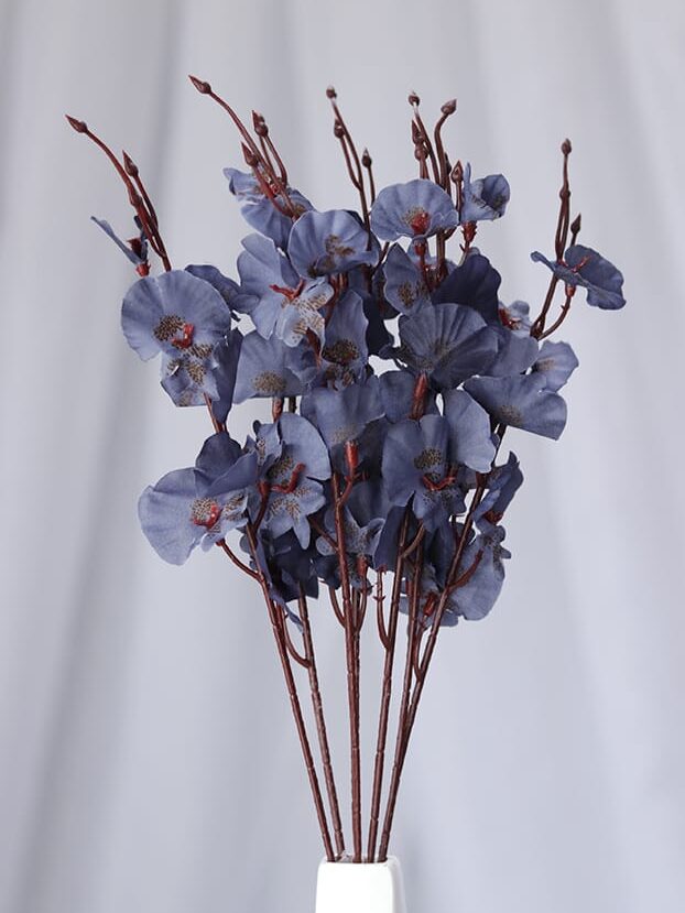 Mini Orquídea por 7 – Gris - Flores Artificiales Envios a Bogotá y toda Colombia | Dkora Colombia