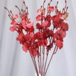 Gladiolo por 10 – Rojo - Flores Artificiales Envios a Bogotá y toda Colombia | Dkora Colombia