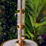 Candelabro con brazos curvos – Plateado - Candelabros Envios a Bogotá y toda Colombia | Dkora Colombia