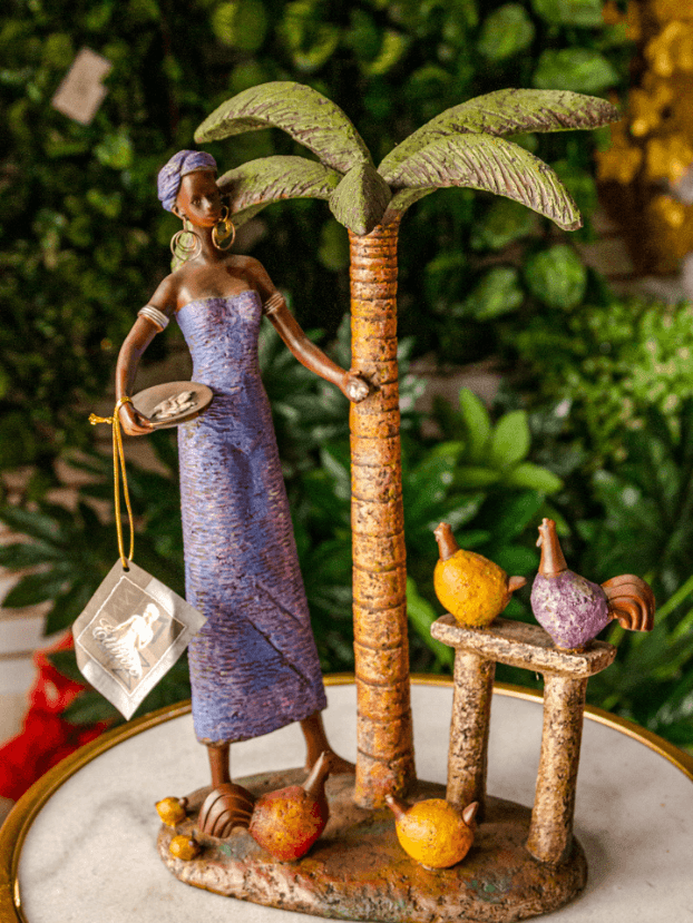 Africana con Palmera – Cálidos y Terrosos - Decora tu Hogar Envios a Bogotá y toda Colombia | Dkora Colombia