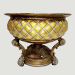 Cofres con base rectangular por 3 – Dorado Mate - Centros de Mesa Envios a Bogotá y toda Colombia | Dkora Colombia