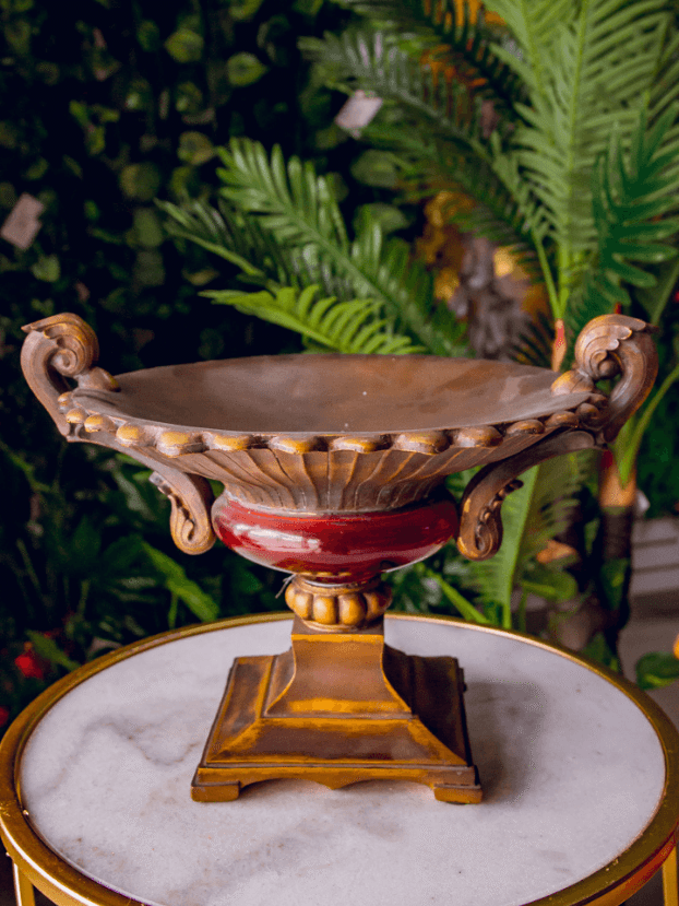 Frutero – Dorado y Bronce - Centros de Mesa Envios a Bogotá y toda Colombia | Dkora Colombia