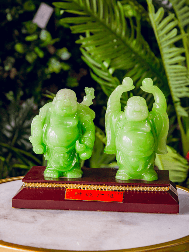 Budas por 2 – Verde - Decora tu Hogar Envios a Bogotá y toda Colombia | Dkora Colombia