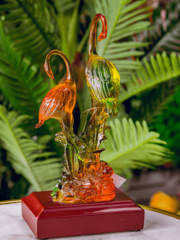 Flamencos por 2 – Naranja y Verde - Decora tu Hogar Envios a Bogotá y toda Colombia | Dkora Colombia