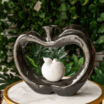 Florero con esfera- Negro y Blanco - Decora tu Hogar Envios a Bogotá y toda Colombia | Dkora Colombia