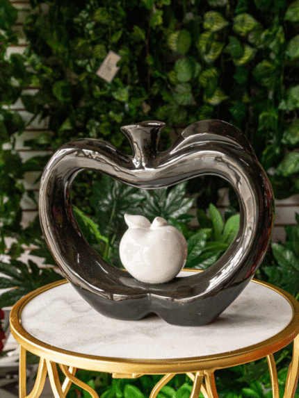 Manzana – Negro y Blanco - Figuras Abstractas Envios a Bogotá y toda Colombia | Dkora Colombia