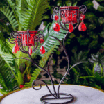 Candelabro Copa por 3 – Rojo Translucido - Candelabros Envios a Bogotá y toda Colombia | Dkora Colombia