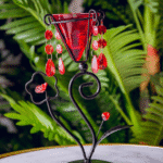 Candelabro Copa Flor por 1- Rojo - Candelabros Envios a Bogotá y toda Colombia | Dkora Colombia