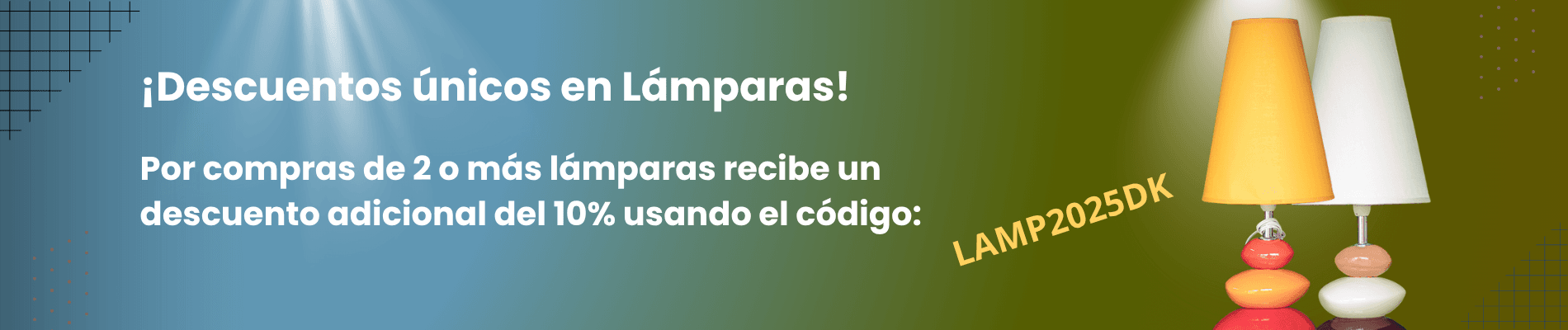Lámparas - Descuentos