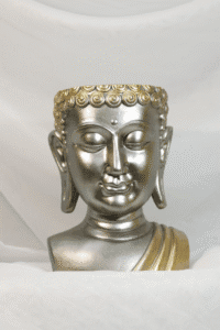 Cabeza Buda- Plata y Dorada - Amor y Amistad Envios a Bogotá y toda Colombia | Dkora Colombia