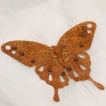 Mariposa con aplieques en gemas – Rojo - Decora tu Navidad Envios a Bogotá y toda Colombia | Dkora Colombia