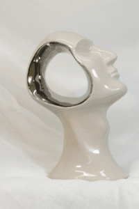 Rostro Abstracto – Beige brillante y Paladeado - Amor y Amistad Envios a Bogotá y toda Colombia | Dkora Colombia